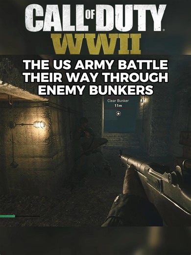 US Army Battles Through Enemy Bunkers in Call of Duty: WW2
