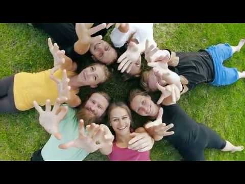 [Royalty Free Stock Video] Team Group People Faces Smiling Happy Bonding