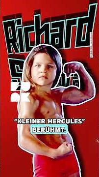 Die traurige Geschichte des “Stärksten Kind der Welt”. #richardsandrak #bodybuilding #funk #bi