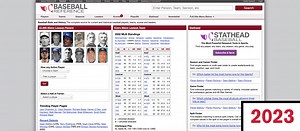 25 years ago today, Baseball Reference was created. We've had a few different looks over the years, but our mission has stayed the same—to make baseball stats accessible for everyone. ⚾️ | Baseball-Reference.com