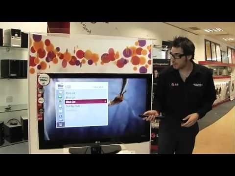 How to use USB Connectivity and DivX HD for LG smart TV's