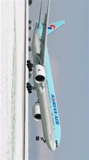 Smooth 777-300ER into Vancouver #xplane12 #flightfactor #777 #cyvr #flightsimulator #777-300ER #ge90