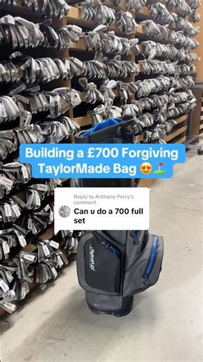 £700 Forgiving TaylorMade Bag 😍 Golfbidder Black Friday sale now live!⛳️ #golf #golflife #golfgear