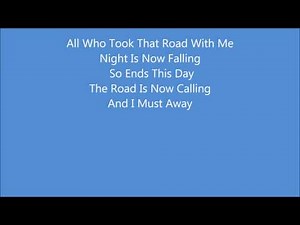 Billy Boyd - The Last Goodbye (Lyrics) The Hobbit The Battle of The Five Armies