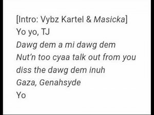 Vybz Kartel Ft. Masicka - Infrared - [LYRICS] - April 2017