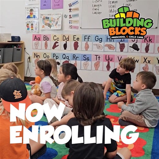Building Blocks Preschool & Child Care Center is NOW ENROLLING at our two convenient locations for the following ages: ➡️6 Weeks Old - PreK for the 2025-2026 School Year; PLUS Before & After School Care⬅️ WHY CHOOSE BUILDING BLOCKS FOR YOUR CHILD CARE NEEDS? ✨ With infant, toddler and our preschool program all under one roof, Building Blocks makes drop-offs, pick-ups and transitions between age groups smooth and stress-free. ✨ Building Blocks has been providing care & education to the Siouxland 