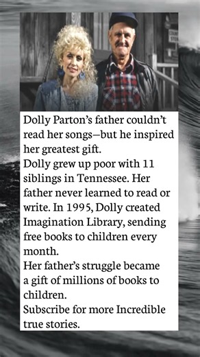 Dolly Parton’s Father Couldn’t Read—So She Gave Millions of Kids Books