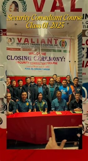 🌟 𝗘𝗹𝗲𝘃𝗮𝘁𝗶𝗻𝗴 𝗣𝗿𝗼𝗳𝗲𝘀𝘀𝗶𝗼𝗻𝗮𝗹 𝗦𝗲𝗰𝘂𝗿𝗶𝘁𝘆: 𝐕𝐚𝐥𝐢𝐚𝐧𝐭'𝐬 𝗦𝗲𝗰𝘂𝗿𝗶𝘁𝘆 𝗖𝗼𝗻𝘀𝘂𝗹𝘁𝗮𝗻𝘁 𝗖𝗼𝘂𝗿𝘀𝗲 𝐕𝐚𝐥𝐢𝐚𝐧𝐭 𝐒𝐞𝐜𝐮𝐫𝐢𝐭𝐲 𝐓𝐫𝐚𝐢𝐧𝐢𝐧𝐠 𝐂𝐞𝐧𝐭𝐞𝐫, 𝐈𝐧𝐜. successfully concluded its highly specialized 𝗦𝗲𝗰𝘂𝗿𝗶𝘁𝘆 𝗖𝗼𝗻𝘀𝘂𝗹𝘁𝗮𝗻𝘁 𝗖𝗼𝘂𝗿𝘀𝗲, held from October 27 to 30. ✅This intensive training program was designed to equip participants with the advanced knowledge and strategic tools required to excel in modern security management. The 