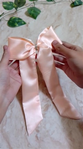 DIY bow hair clip 🎀💝✨