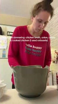 Super Easy Cracker Barrel Chicken & Dumpling Soup Recipe! #fok