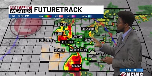 First Alert Weather Day; slight risk of severe weather and a slight flooding risk for the eastern half of the viewing area | 10/24 AM