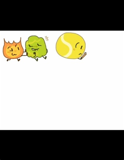 Tennis Ball Gets Pepper Sprayed [BFDI Comic]