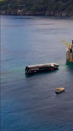 Crews recover SpaceX's Starship from Indian Ocean
