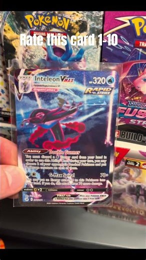 Inteleon Vmax alt art 🔥🔥🔥#pokemoncards