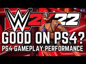 WWE 2K22 PS4 Performance | How Good is WWE 2K22 PS4 Gameplay at Launch?