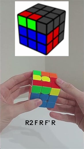 Solve this rotationless#rubikscubealgorithm #f2l #oll #f2lalgorithms #rubikscube #skip #cuboderubik