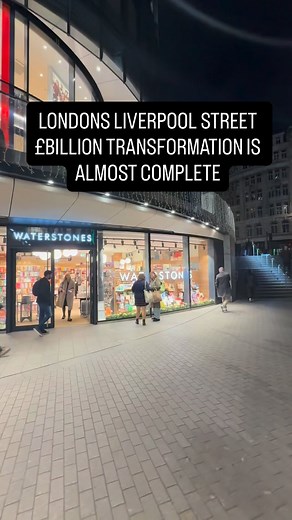 20K views · 583 reactions | We explore the exciting regeneration of Liverpool Street in London, highlighting a multi-billion pound project that combines living, working, and leisure spaces. We discuss how private investment has rapidly transformed the area, attracting major tech companies like Google and Amazon while supporting the future of remote working. @asht_talks | Ash Talwar | Facebook