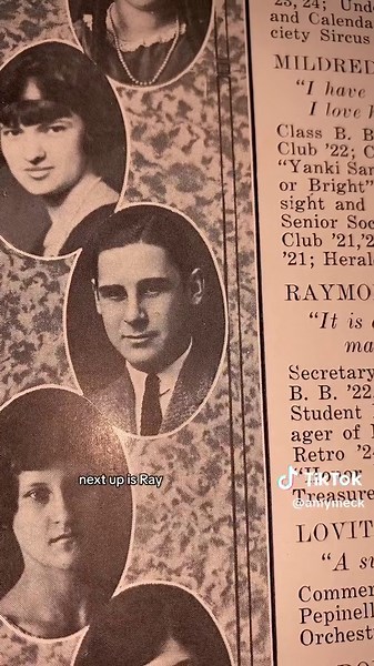 These high school seniors graduated 100 years ago. #100yearoldthings #oldyearbooks #1920s #1924yearbook #1920saesthetic #1920shair #vintage #oldbooks #highschoolsweethearts #nostalgiacore