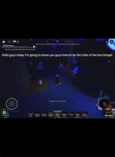 Guía completa para los trials del templo perdido en Fisch