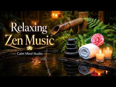3 Hours of Relaxing Zen Music | Calm Your Mind, Release Tension & Sleep Deeply 🕯️