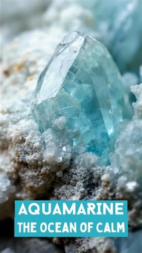 Aquamarine Crystal – An Ocean of Calm #crystals