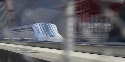 Watch the Japanese ‘magnetic levitation’ train set a new world speed record at 375 mph