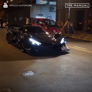 32K views · 42 reactions | This Apollo Automobil IE is the bat out of...