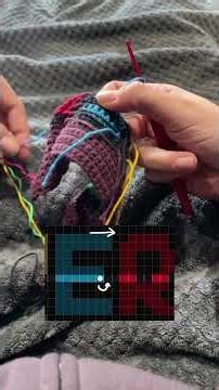 Tapestry crochet tips : how do I change color in my project? #crochet #tapestry #crochettutorial