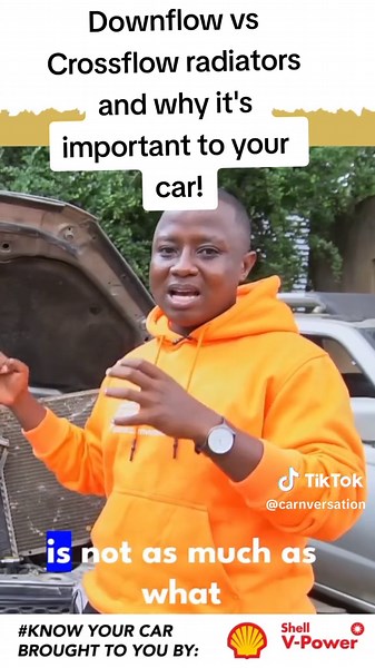 The significant difference between downflow and cross flow radiators and why it's important to the efficient cooling of your car! #knowyourcar #carnversations #cartiktok #cars #carsoftiktok #carslover