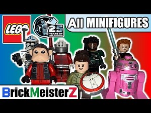 EVERY LEGO Star Wars 25th Anniversary Minifigure EVER MADE