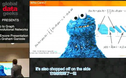 Graph Convolutional Networks GCN图卷积网络，全球数据极客，英文中文