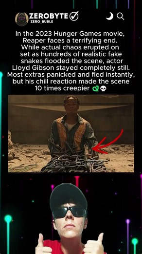 During the filming of The Ballad of Songbirds and Snakes (2023), this happened