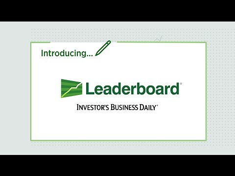 Leaderboard from Investor's Business Daily