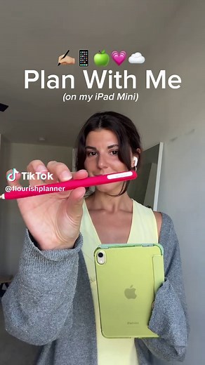 iPad Mini digital planner: Plan With Me on my iPad Mini