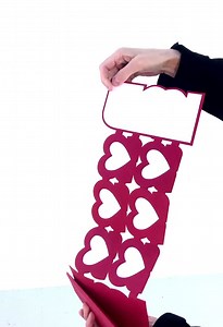 I Love You so Much Card SVG Template: Valentine's Day Anniversary (digital Download) - Etsy