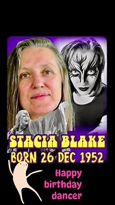 Stacia Blake was Hawkwind's high priestess of “out front of the band gyrating” throughout the early 70s. These days she’s still very active in the arts scene and lives in Ireland. Many happy returns. #markingtime #hawkwind #staciablake #70smusic #progrock | Marking Time