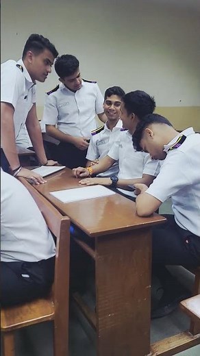 This is how College classroom look like