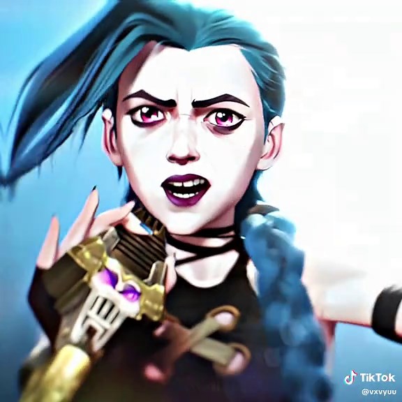 Jinx's Celebratory Christmas Eve Edit from Arcane