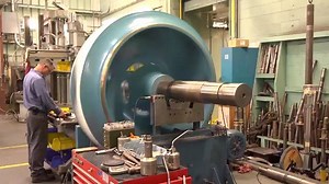 120 reactions · 104 shares | Balancing a Large Impeller : Maintenance for a De-watering pump impeller for a submarine dry dock at Pearl Harbor -- And a Comparison Before & After the Balancing. | I'm a Mechanical Engineer | Facebook