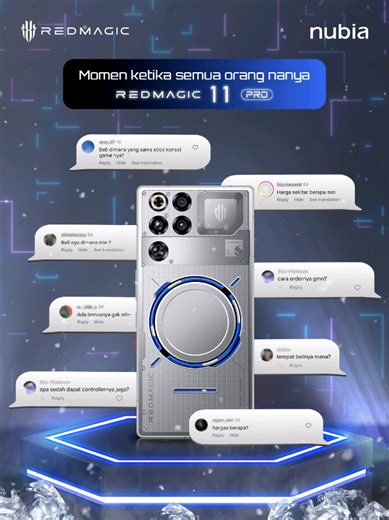 Pre-order REDMAGIC 11 Pro Sekarang!