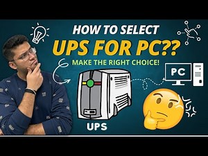 Ultimate UPS Buying Guide for Computer 🔥 How To Choose UPS For PC In India 🔥