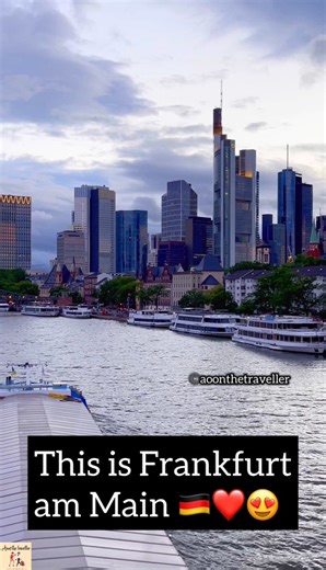 53K views · 2K reactions | Frankfurt Vibes are something ❤️...