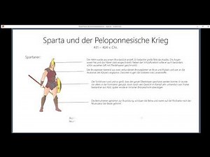 Klasse 5 | Antikes Griechenland | Sparta und der Peloponnesische Krieg