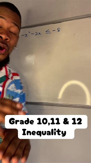 Inequality Grade 10,11 & 12 #fyppppppppppppppppppppppp #oshaponahh #viraltiktok #mrgeneralmaths #vaaltiktok