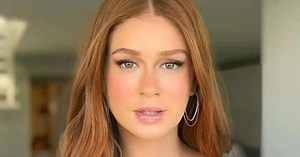Com maiô super chique, Marina Ruy Barbosa mostra curvas: 'Ruiva mais linda da TV'