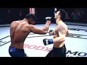 UFC 4 Career Mode EP 9 - 1 Minute KO Weidman! EA Sports UFC 4 Gameplay PS4
