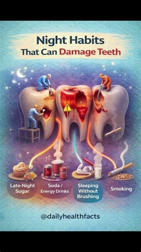 Your Night Habits Are Destroying Your Teeth 😱 | Stop These Before It’s Too Late