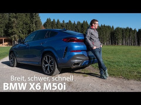 2020 BMW X6 M50i (G06) review / Wide, heavy, and fast - Autophorie