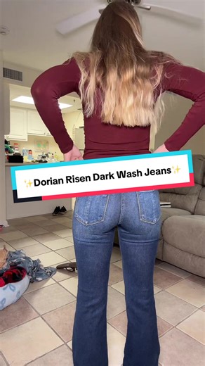 These Dorian Risen Dark Wash Jeans give a smooth, easy fit with a classic flare that works for any style. Comfortable, versatile, and simple to pair with your everyday outfits. #RisenDenimFinds #DarkWashDenim #TikTokShopCreatorPicks #tiktokshopblackfriday #tiktokshopcybermonday