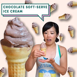 541K views · 7K reactions | Exploring Chocolate Soft Serve Ice Cream! | Emmymade | Facebook